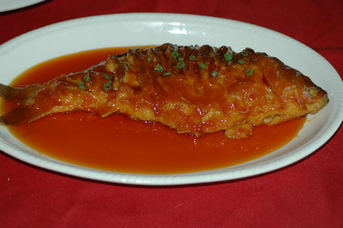 紅燒鯉魚(yú)模型